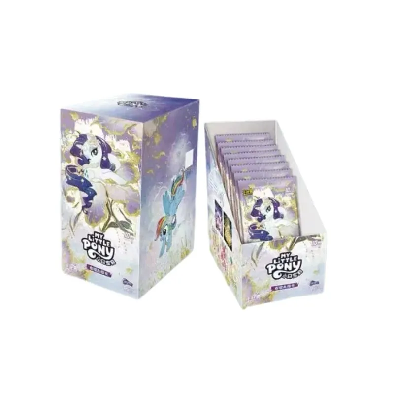 New My Little Pony Friendship Forever Card Huiyue Pack 9 European Retro Style Ultimate Fantasy Card Anime Peripheral Gift — image 9