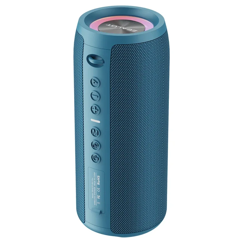 Zealot-S51Pro 40W højeffekt Bluetooth-højttaler 3D Stereo Bas Bluetooth-højttaler Bærbar IPX5 Vandtæt Egnet TWS-bomboks — image 9