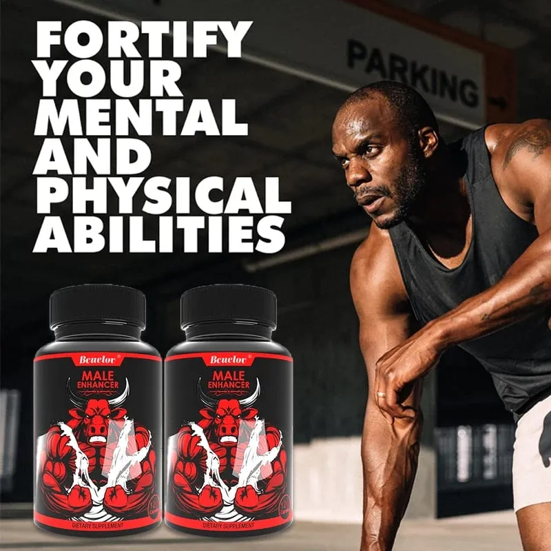 Male Booster Energy Levels Paglaki ng kalamnan Enerhiya at Lakas Supplement Natural Endurance Non-GMO — image 2