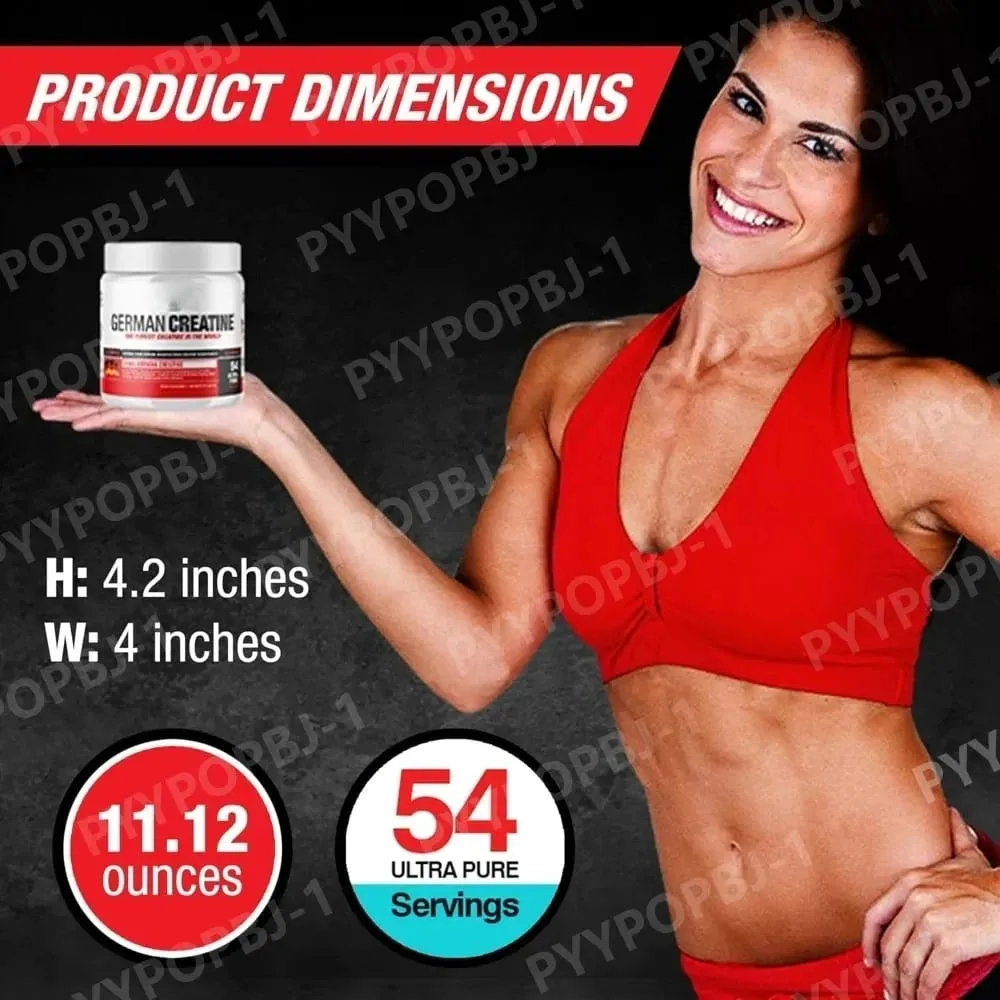 Micronized Creatine Monohydrate Powder for Strength & Performance Unflavored Fitness Workout Supplement for Adults 300g — image 5