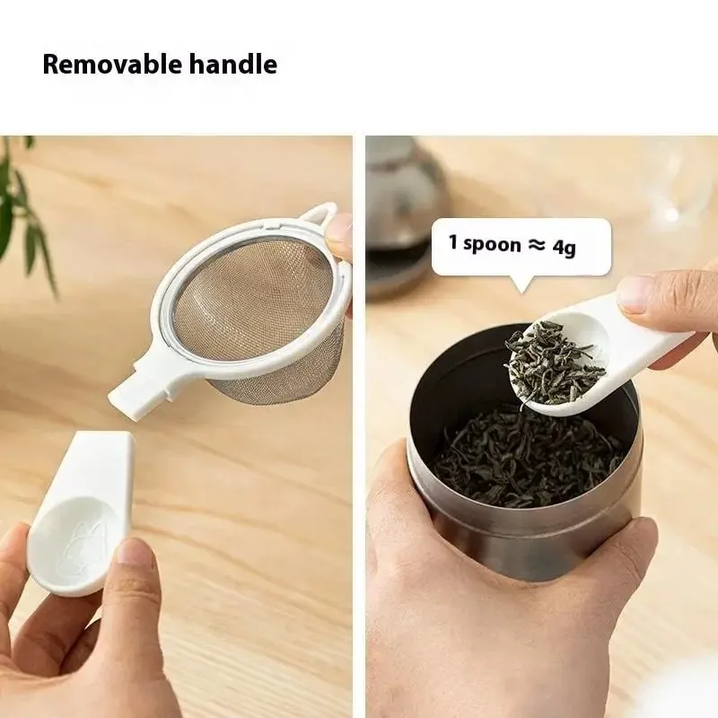 Mini Fine Mesh Sieve Tea Strainers Coffee Flour Kitchen Filter Stainless Steel Fine Matcha Strainer With Binaural 7.5cm Diameter