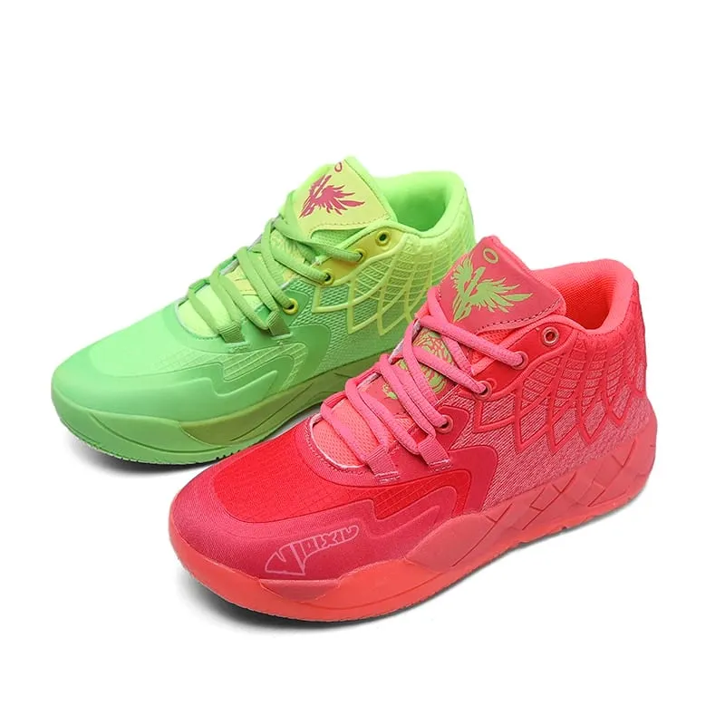Three-Ball Generation Lamelo Ball Basketball Shoes Yin-Yang High-Top Practical Youth Student Basketball Shoes Men's Sports Shoes — image 10