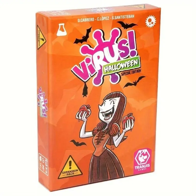 2026 Family Strategy Card Game Set Virus Series 1&2 & Halloween Adult Party Board Game Youth Group Interactive Entertainment — image 9