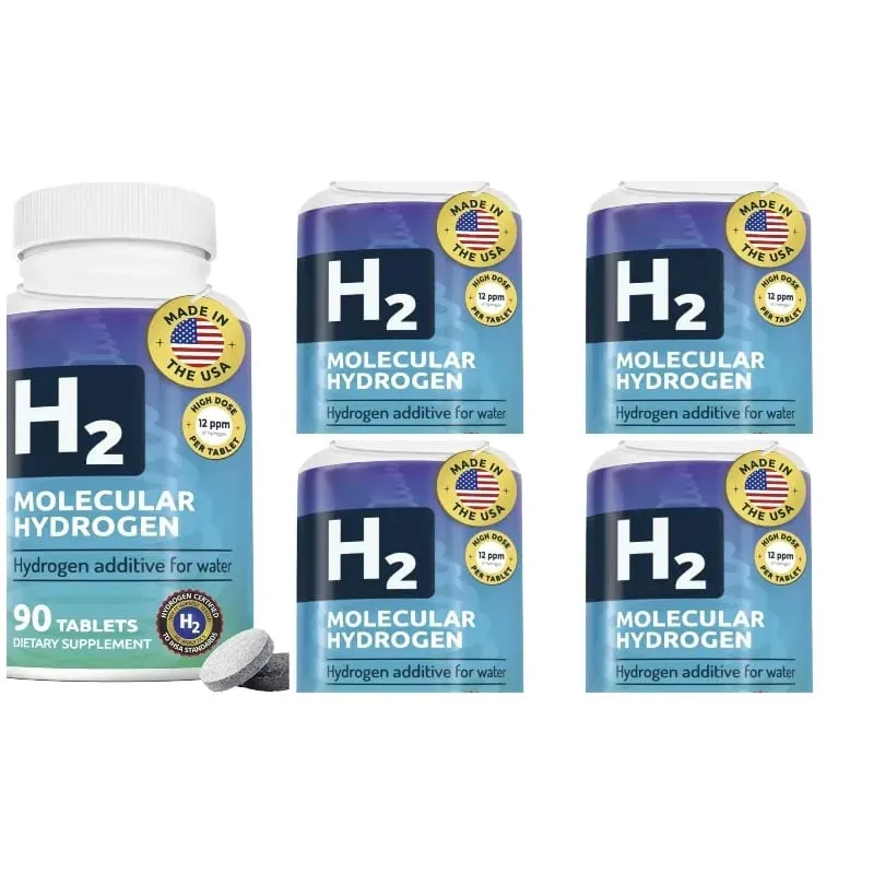 Comprimidos de hidrogênio molecular com magnésio para beber água, relaxamento muscular, energia, metabolismo, suporte para saúde óssea, 90 comprimidos — image 10