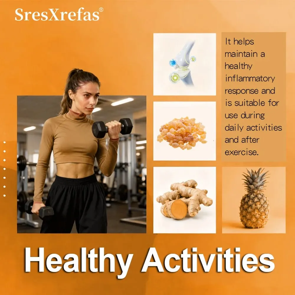 Glucosamine Chondroitin MSM Turmeric Capsules Supports Hips Knees Joint Bone Cartilage Health & Mobility Flexibility — image 4