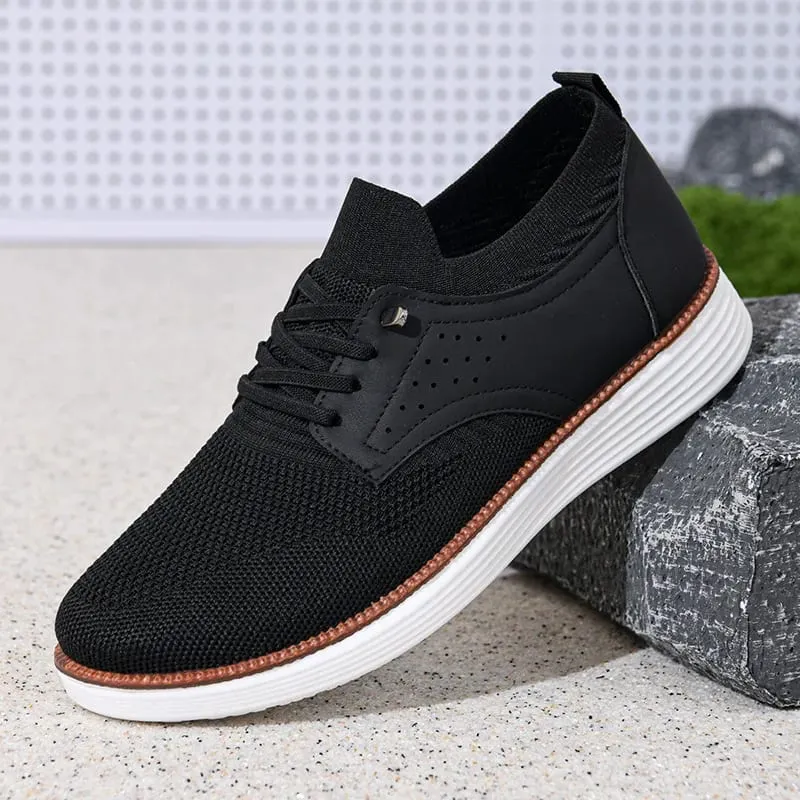 Spring and Autumn New Men's Breathable Casual Shoes Mesh Sports Shoes Soft Soles Comfortable Lightweight Smooth Men's Shoes — image 4