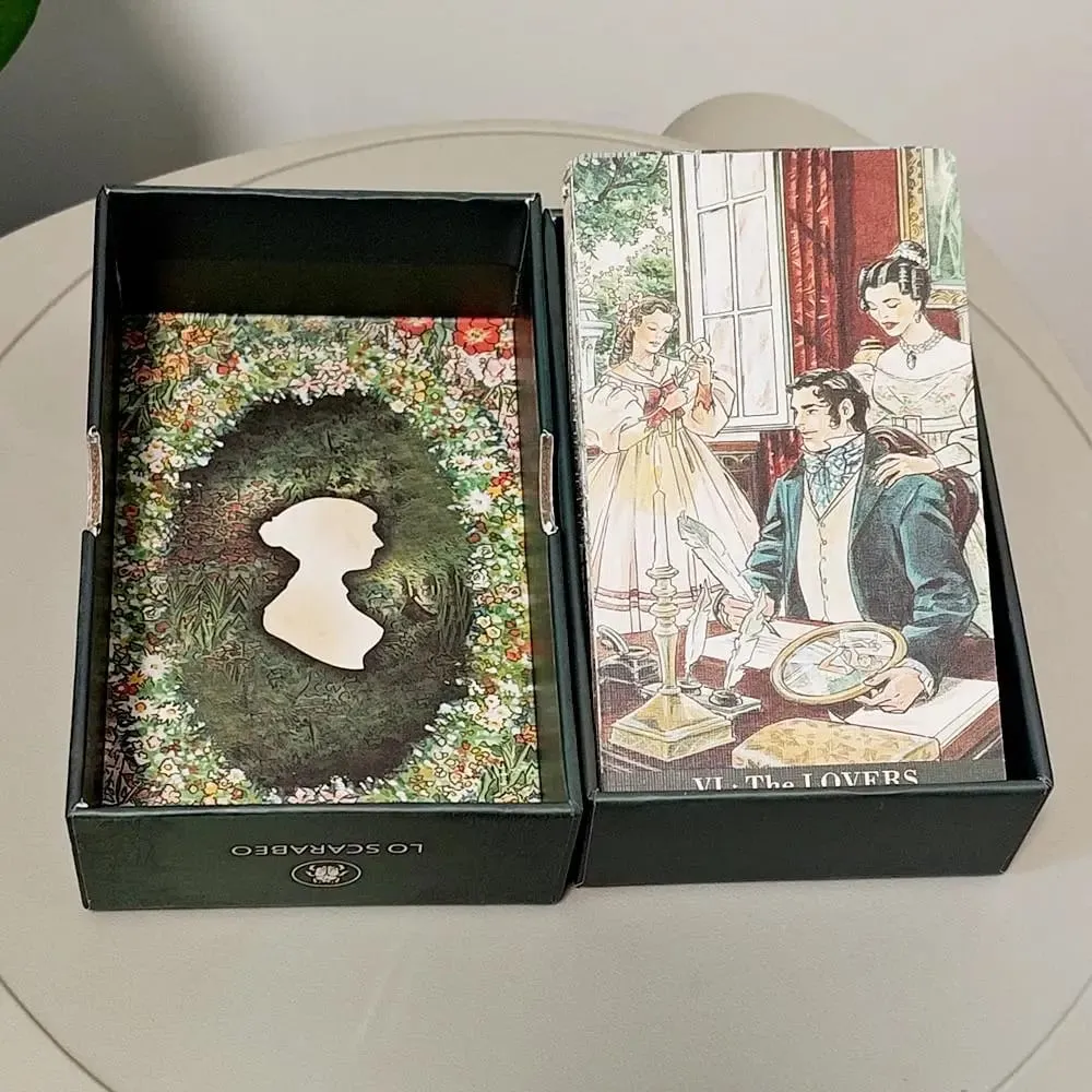 12*7cm Jane Austen Tarot in Rigid Box - A Regency Romance Divination Deck for Literature Lovers 78-Card Deck — image 4