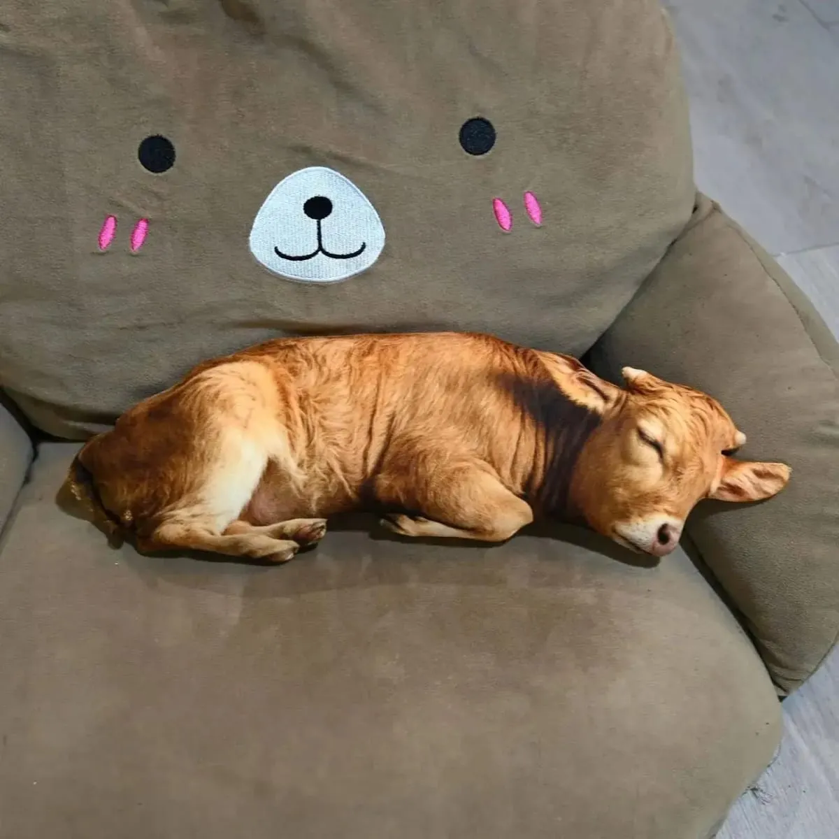 【In Stock】Cute Lifelike Simulation Pig Plush Toy Soft Sleeping Pillow Holiday Gift For Close Friends Home Sofa Decor Cushion — image 13