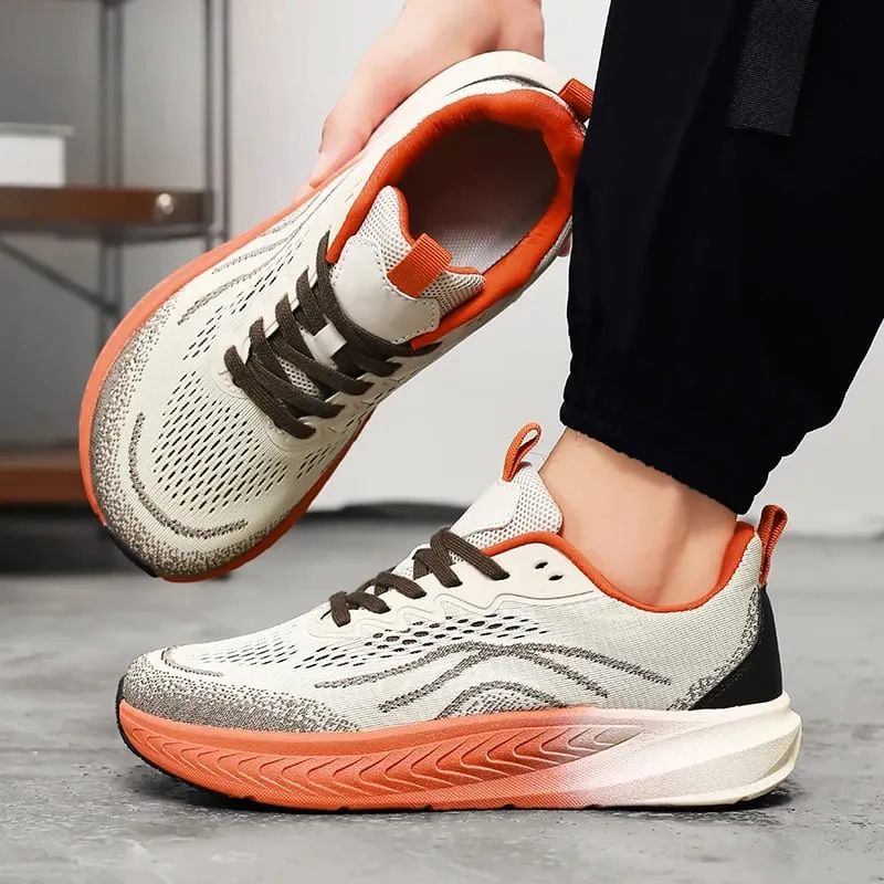 Outdoor Men's Casual Sneakers Minimalist Barefoot Shoes Running Shoes Lightweight Breathable Zero Soles Wide Toe Walking Shoes — image 3
