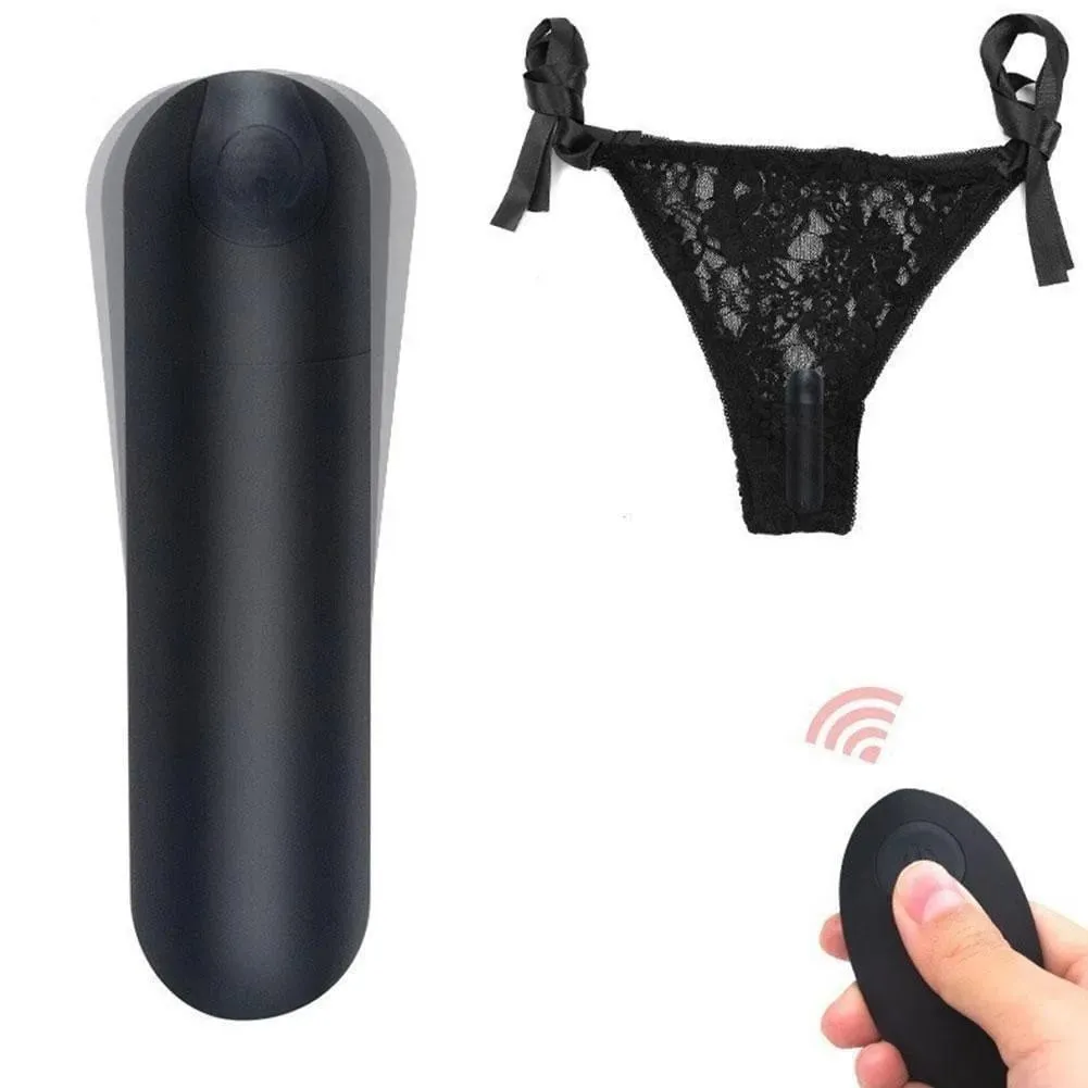 Vibrating Panties Wearable Vibrator Bullet Remote Control Underwear Massager for Pleasure- G Spot Vibrating Panties Sex Toys — image 2