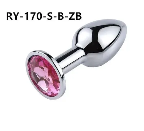 Plugue anal de metal para ânus de cristal, base de joias para jogador iniciante para jogador sênior, 5 tamanhos sm, massagem ponto g, brinquedos sexuais bdsm, 1 peça — image 11