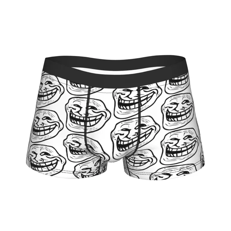 Rage Comic Trollfac Trunk Funny Anime Pouch Underwear Hot Sale Pattern Boxer Brief Kumportableng Panlalaking Panloob Plus Size — image 16