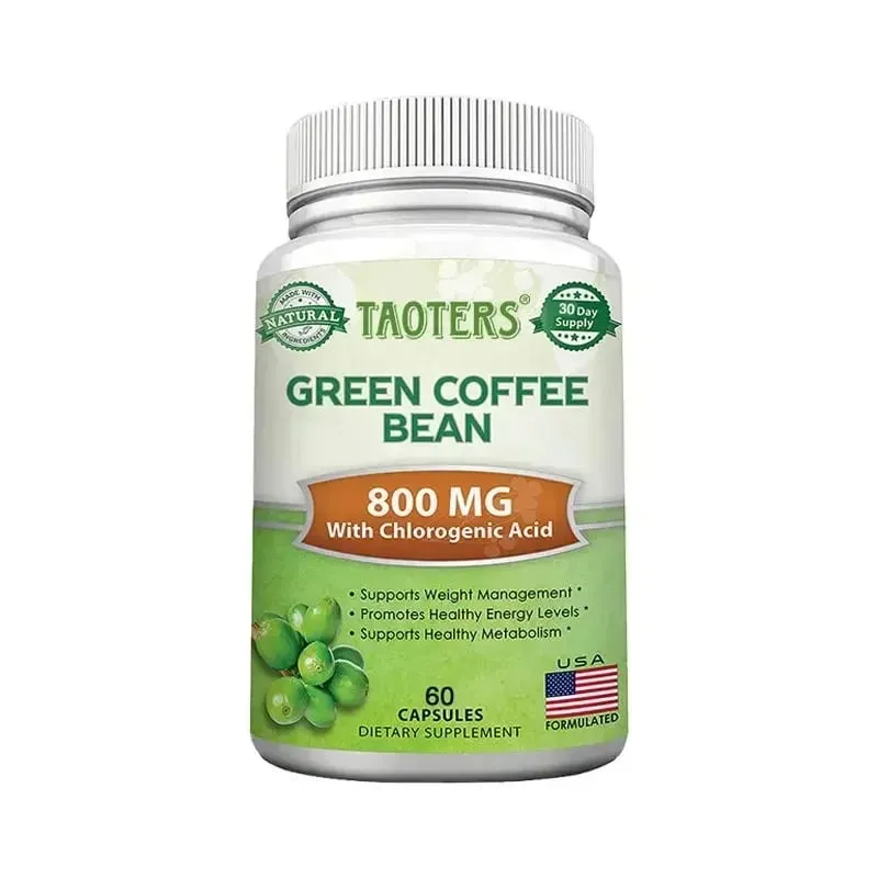 Supplément de perte de poids en grains de café vert 1200 mg - Stimule le métabolisme et l'endurance brûle la graisse du ventre — image 9