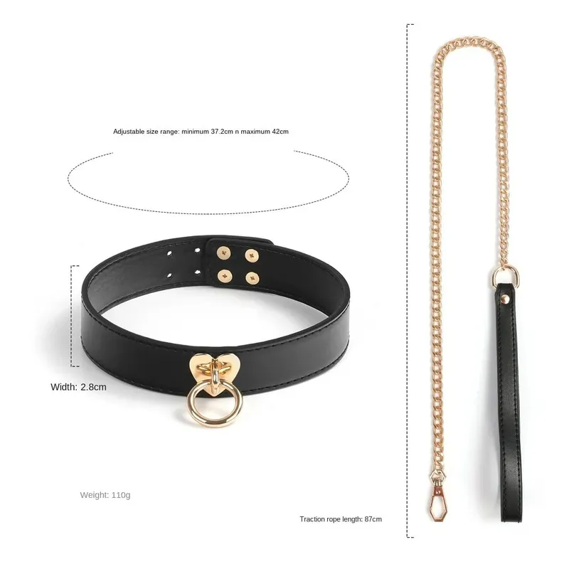 Conjunto de roleplay de escravo, algemas de couro, tornozelo, máscara de mordaça, chicote, coleira, brinquedos sexuais para mulheres, casais, kit de bondage bdsm — image 8