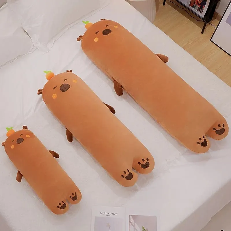 70cm Capybara Decorative Pillow Comfortable Cute Style Cushion Soft Sofa Bed Living Room Hug Pillow For Home Decoration — image 6