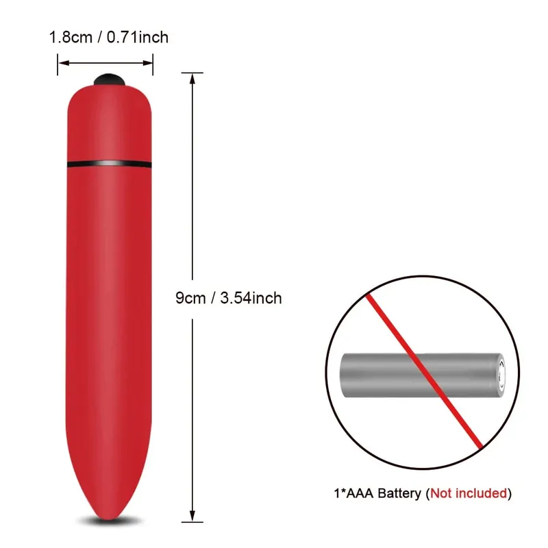 Powerful Mini Bullet Vibrator Sex Toys for Women G Spot Clitoris Anal Vibration Stimulator Female Masturbation Adult Product 18+ — image 9