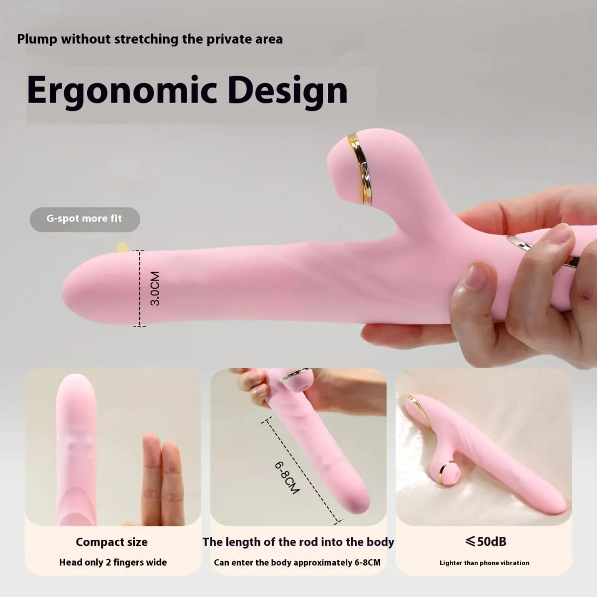 vibrator for women bead telescopic thrust gun clitoral sucking vibrator usb charging adult sex toy dildo g-spot stimulator vibra — image 6