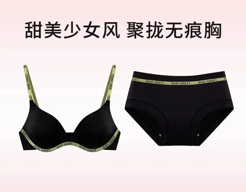 Seamless Wirefree Bra For Young Girls Light Padding Push Up Effect Bralette Set Pure Style Comfort Underwear Teens Lingerie AU — image 18