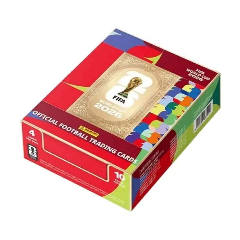 2026 FIFA World Cup Official Football Trading Card Panini Soccer Star Collection Limited Cards Fans Souvenir Birthday Gift