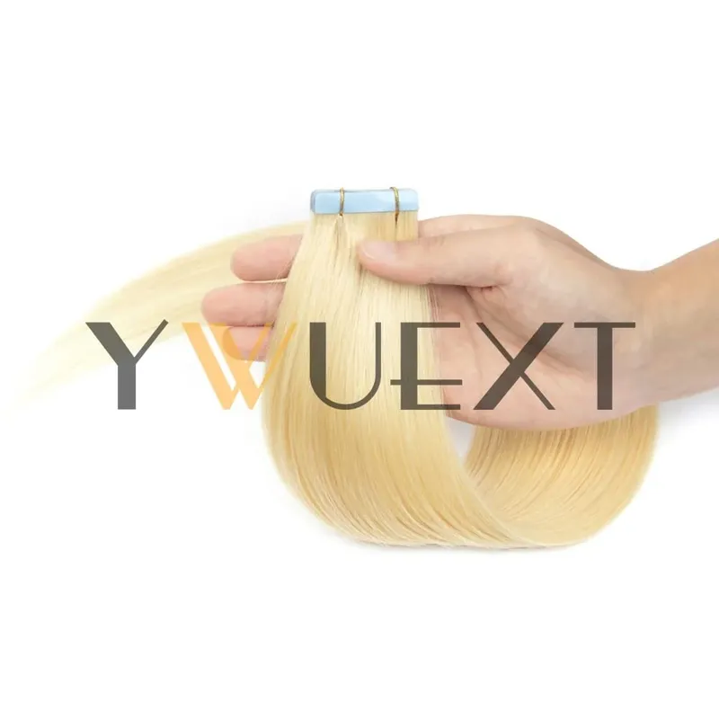 30g Real Human Hair Tape in Extensions 12''-24'' Natural Straight Seamless Tape Hair On Double Sided Tape 20pcs for Women — image 15
