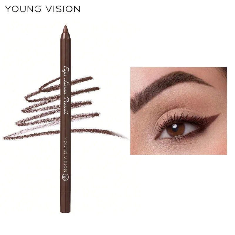 Waterproof Pearlescent Blue Green Eyeliner Pencil Long-Lasting Metallic Glitter Eye Liner Gel High Pigmented Punk Eye Makeup — image 11