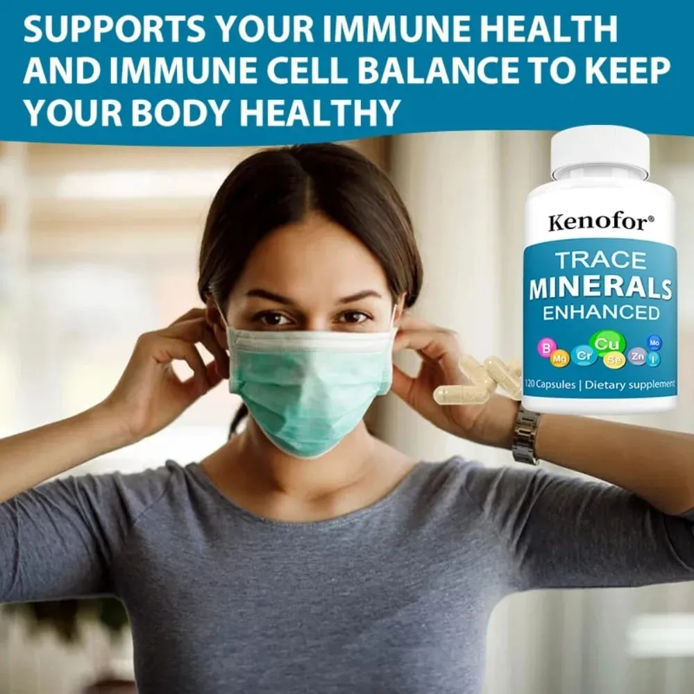 Trace Mineral Supplement - Supports Healthy Energy Levels and The Immune System with Iodine Zinc Copper Manganese — image 5