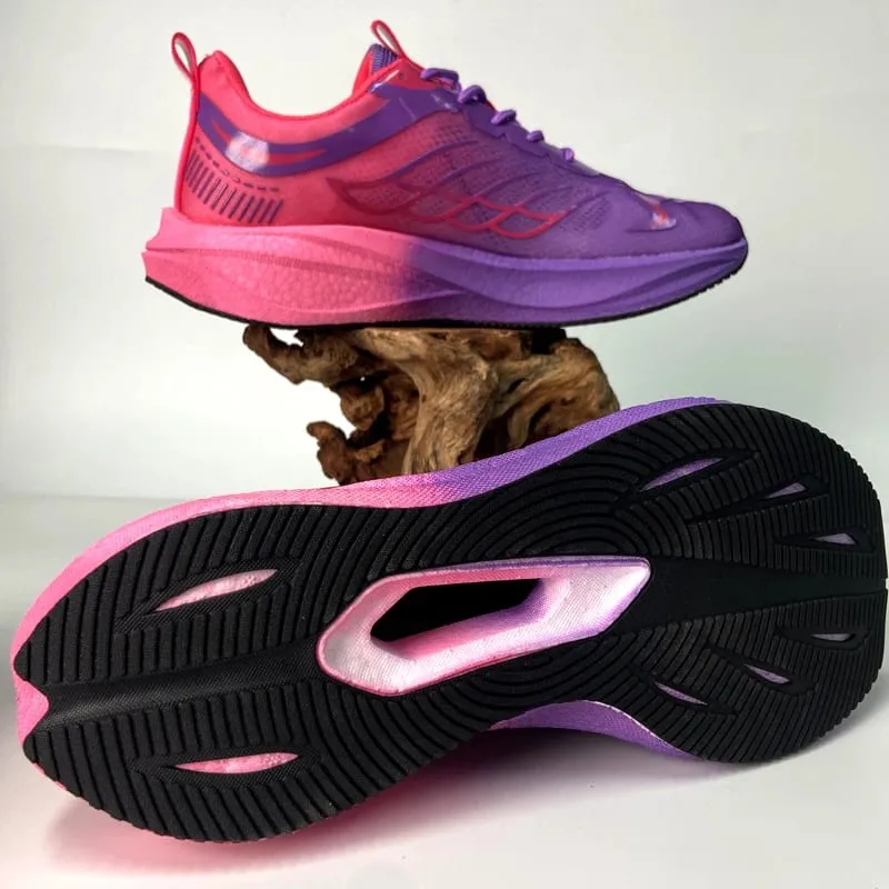 Running Shoes Men Marathon Carbon Board Speciality Sports Breathable Lightweight Nonskid Women's broad-toed Athletic Sneakers — image 4