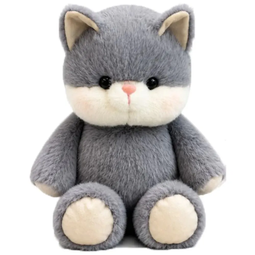 Creative Gift Soft Cat Stuffed Animal Plush Pillow Emotional Support 17.7inch Plush Toy Cat Pattern Cute Stuffed Animals Plush