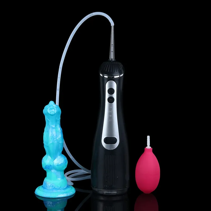 Silicone Electric Squirting Fantasy Dildos με βεντούζα Μασάζ προστάτη εκσπερμάτωσης πέους σεξουαλικά παιχνίδια για γυναίκες άνδρες — image 11