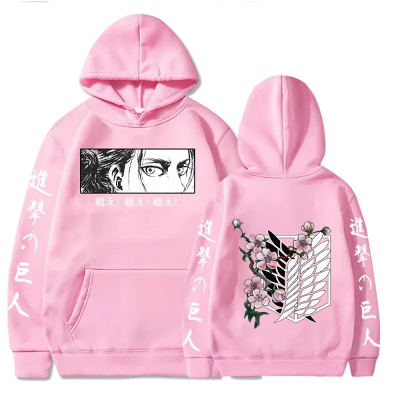 New Attack Giant Large Hoodie Levi Graphic Hoodie Men's and Women's Clothing Autumn Warm Hoodie Street Top — image 6