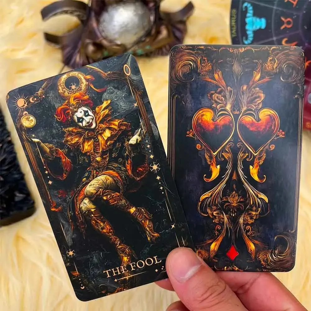 78Pcs Magic Arcana Tarot Deck 13x8cm Traditional Play Unlock Inner Fire Includes Paper Instructions Card Game Set — image 5