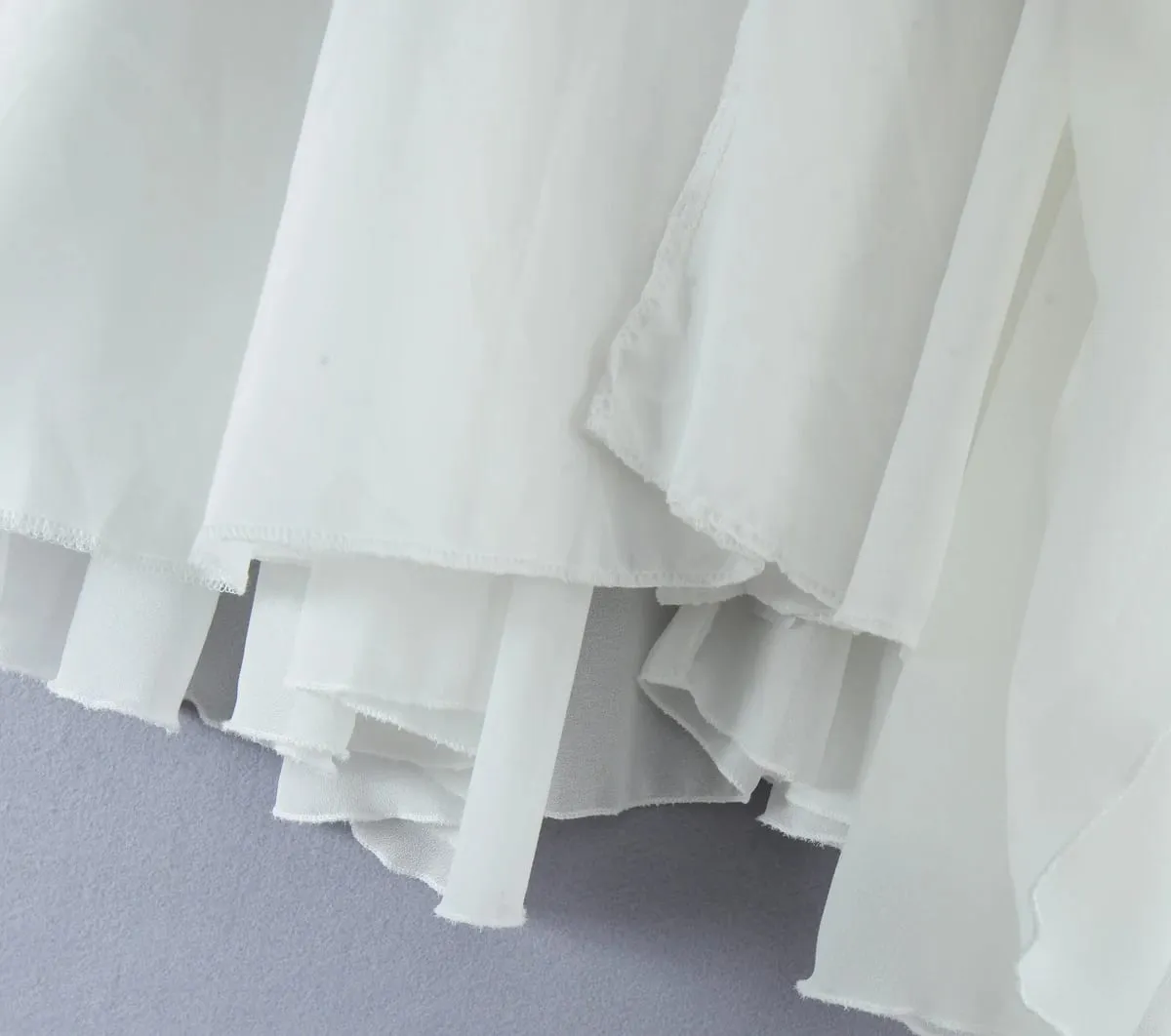 2025 boho feminino branco grande sem costas vestido estilingue o pescoço volta zíper solto balanço mini vestidos curtos férias robe