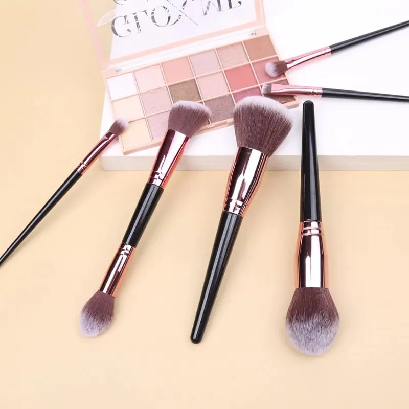 15Pcs Makeup Brushes Set With Bag Eye Shadow Powder Foundation Lip Professional Beauty Tool Make Up Brush — image 6