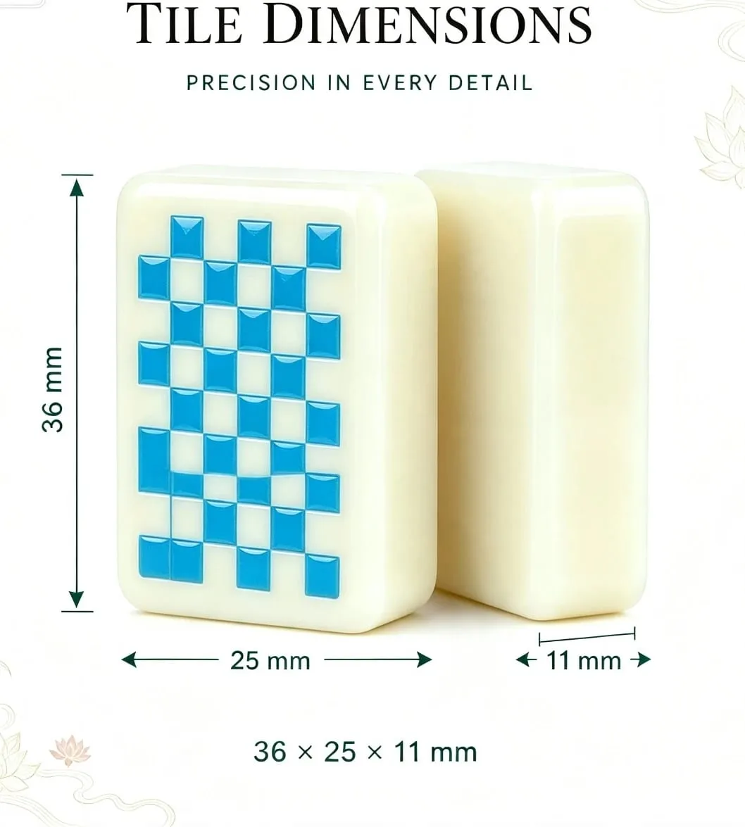 Tropical Beach Fruit Theme American Mahjong Tiles Double-sided UA Printing Acrylic Mah Jong Set Leisure Board Game Christmas — image 3