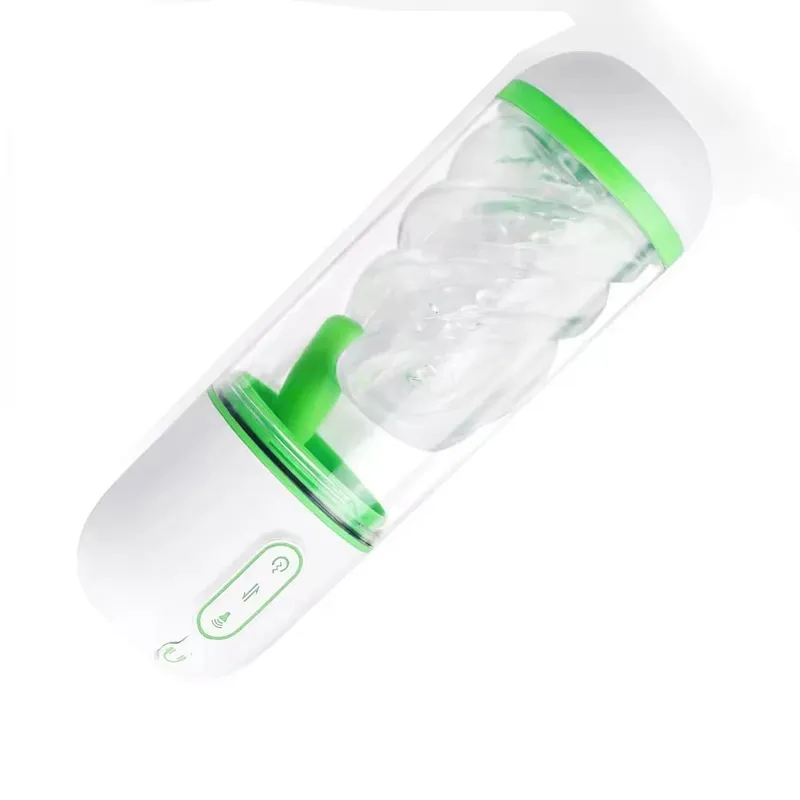 9 Modes Vibrating 3 Language Stimulation Male Masturbator 3 Modes Sucking Vibrator Masturbation Cup Sex Toy for Men — image 2