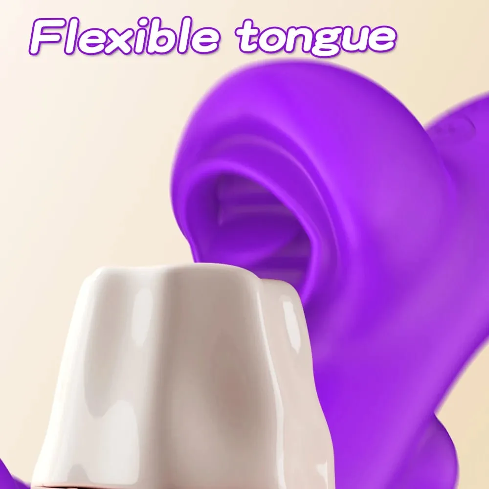 Anal Plug Vibrator Stimulate Anus Buttplug Adult Women Sex Toy Oral Licking Clitoral Stimulate Tongue Vibrator SexVagina Massage