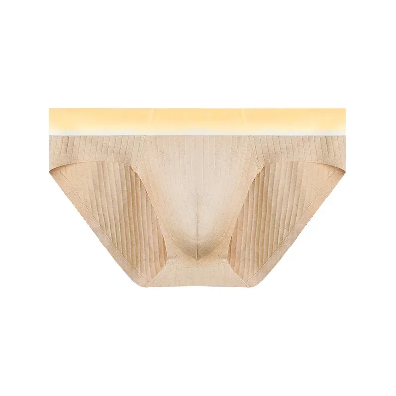3 pacotes de roupa íntima antibacteriana masculina, calças de três pernas finas de algodão colorido sem costura verão, esportes masculinos respiráveis — image 1