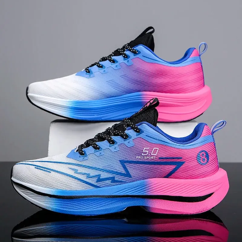 Men Sports Running Shoes Casual Marathon Lightweight Women's Comfortable Athletic Nonskid Walking Sneakers Outdoors Couple Shoes
