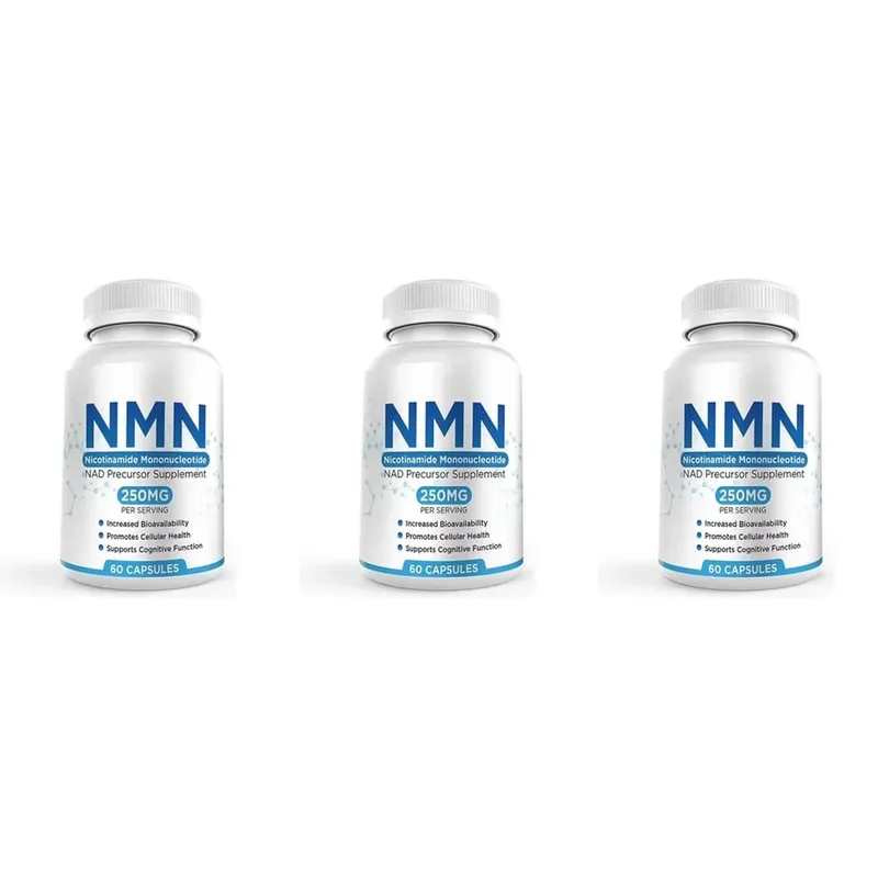 NMN Nicotinamide Mononucleotide Capsules 250 Mg Per Serving Increased Bioavailability Promotes Cellular Health 60 Capsules — image 9