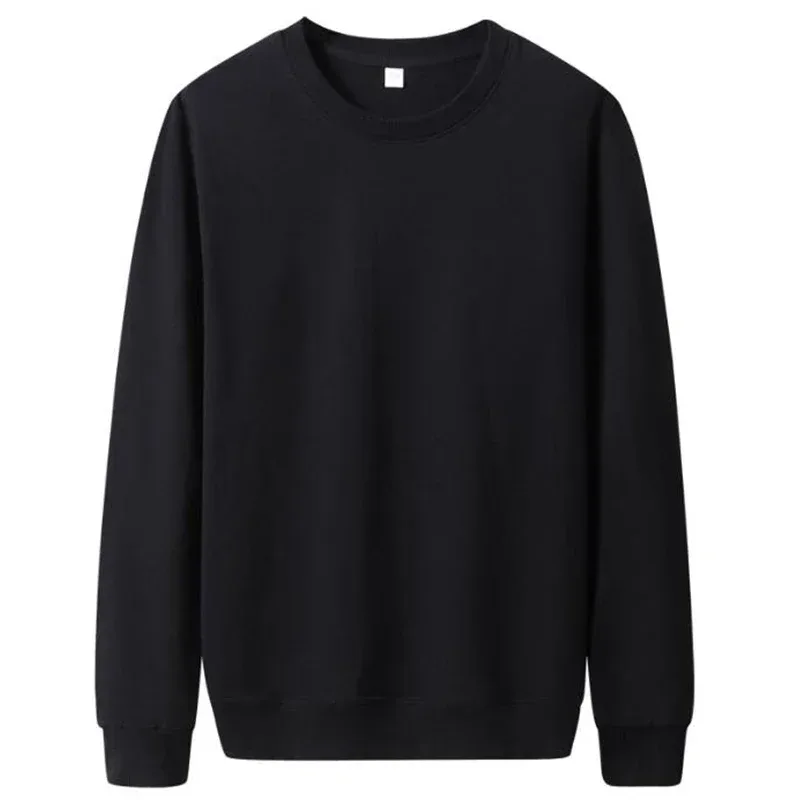 Moderiktig tunn enfärgad luvtröja för män Idealisk för höstens fritidströja Streetwear
