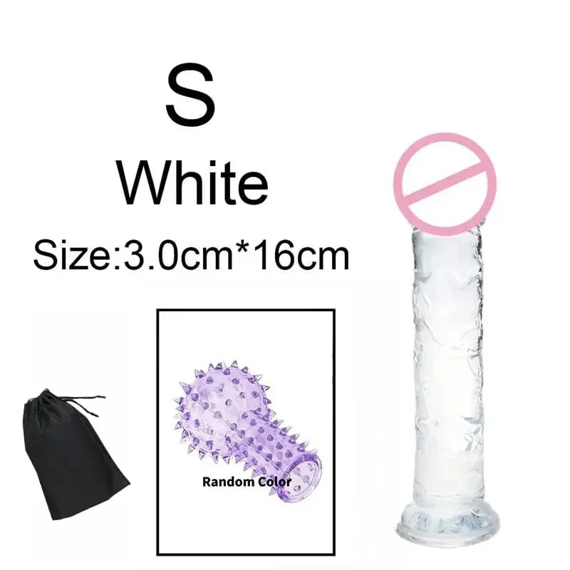 Cheap Realistic 5 Sizes Butt Plug Dildo Man Women Penis Suction Cup Anal Sex Toys Gay Suction Cup Big Dick Vaginal Masturbators