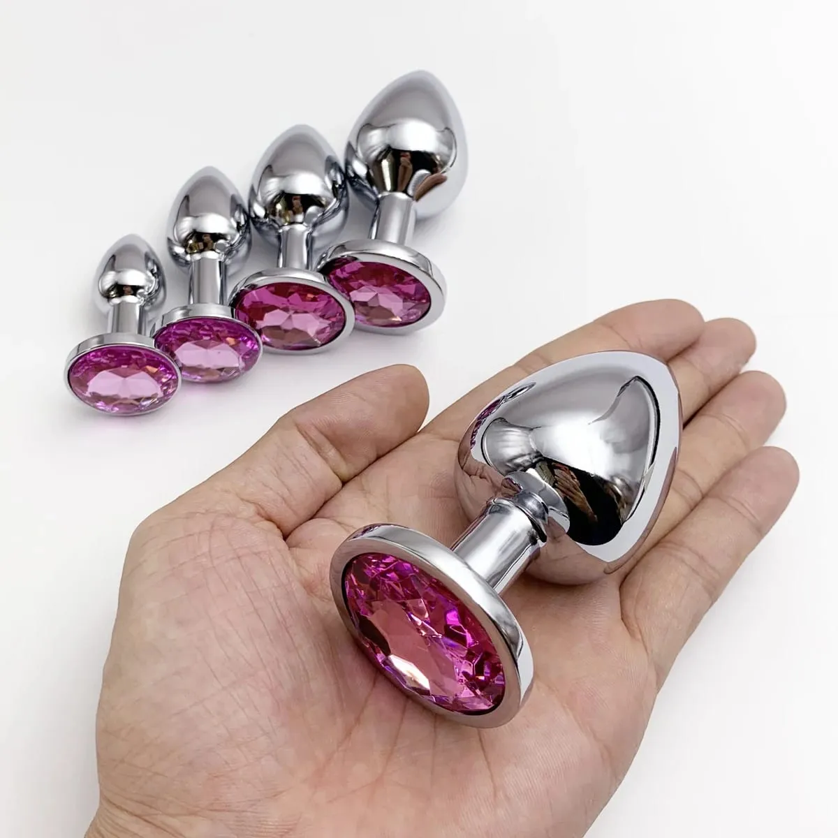 Anal plugs size 5 options metal butt plugs anal stimulation sex toys Prostate massage beginner to expert G-spot massage — image 5