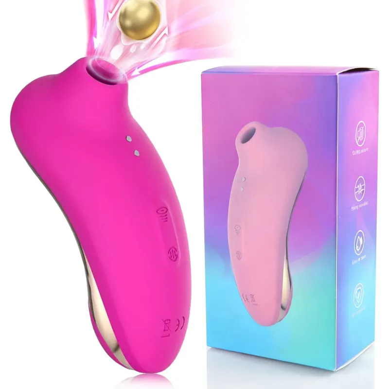 16 Mga Mode ng Pagsipsip ng Vibrator Babae Clit Nipple Oral Vacuum Stimulator Masturbator Massager Sex Toy para sa mga Matanda Mga Sex Blowing Sex Toys