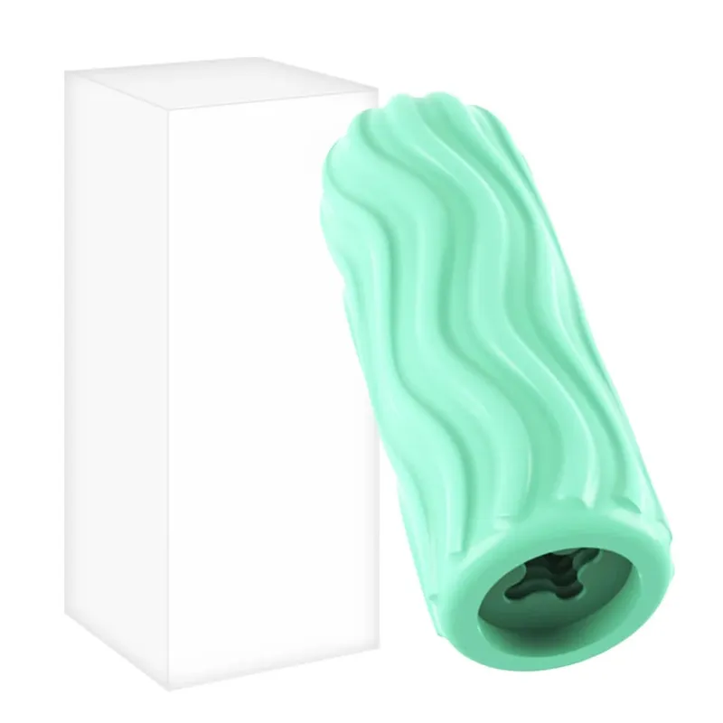 Portable Male Masturbation Cup for Men Safe Soft Fidget Toys Orgasm Male Masturbator Sex Toy Realistic Vagina Adult Goods — image 12