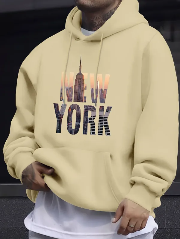 Men's Casual Hooded Sweatshirt - Spring/autumn Style - Youthful & Stylish — image 6