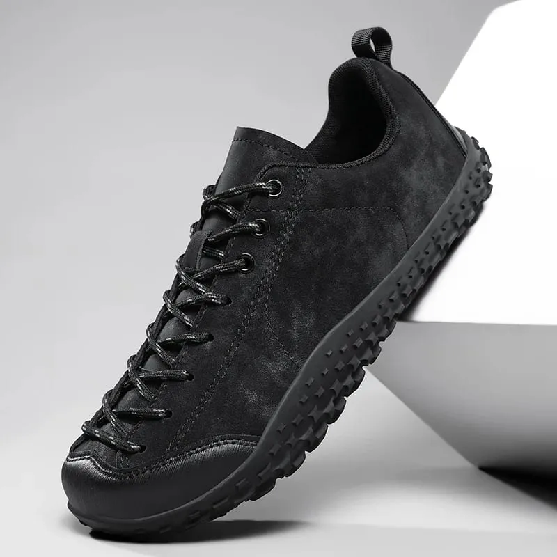 Unisex Barefoot Wide Toe Shoes Women Men Artificial Leather Minimalist Sneakers Zero Drop Outdoor Lace-Up Slip on Walking Shoes — image 8