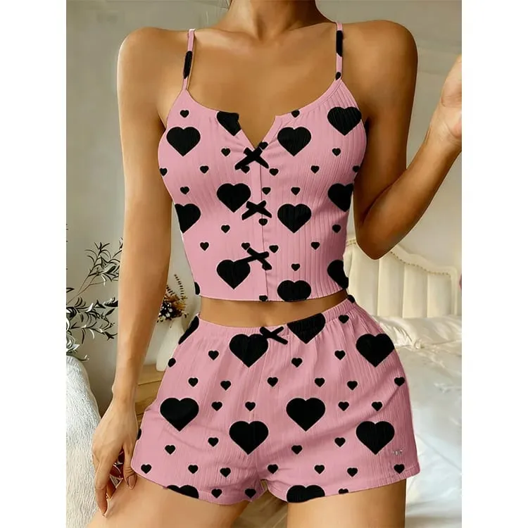 Summer Women Underwear Set Sexy Lace Lingerie BraTop And Shorts Set Women's Slim Fit Two-piece Comfortable Casual Pijamas 2026 — image 8