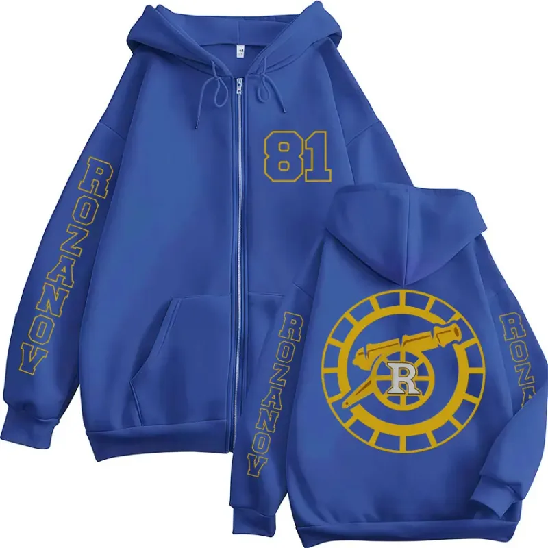 Heated Rivalry Llya Rozanov Graphic Zip Up Hoodies Lalaki Babae Fashion Vintage Cardigan Sweatshirt Fleece Oversized Casual Jackets — image 13