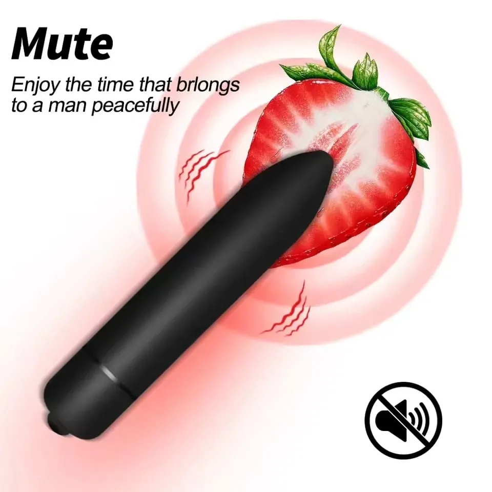Mini bala vibrador feminino massageador vaginal g ponto clitóris estimulador poderoso vibrador masturbação adulto brinquedos sexuais para mulher 18 + — image 4