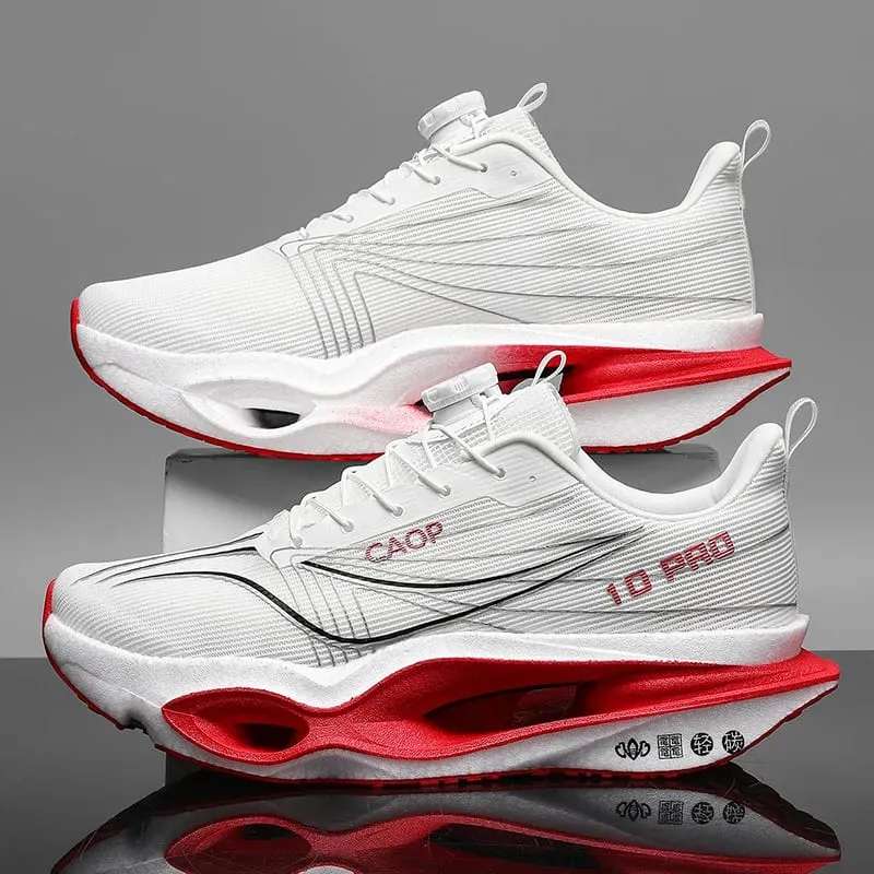 Running Shoes Men Sports Carbon Board Speciality Marathon Breathable Lightweight Women Comfortable Athletic Nonskid Sneakers — image 9
